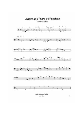 Apostila do Trombone Vara - Jorge Nobre