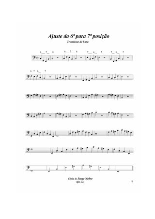 Apostila do Trombone Vara - Jorge Nobre