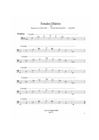 Apostila do Trombone Vara - Jorge Nobre