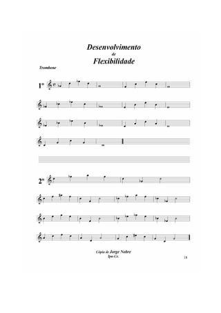 Apostila do Trombone Vara - Jorge Nobre