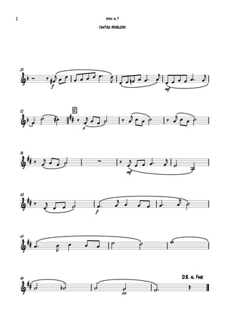 28
  
f

  
     
     
mf


     

32 C
 
   
p

     
     
   
36

  
     
mf


   

 
40

 


  
f
 
     


43

  

     
46 D.S. al Fine

   
dim.
  
Horn in F
CANTIGA BRASILEIRA
2
 