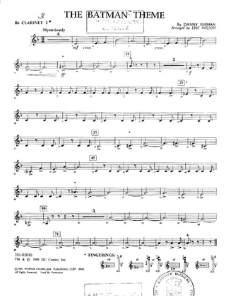 The Batman Theme.