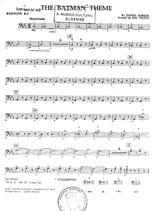 The Batman Theme.