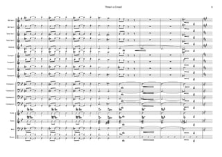 Alto Sax 1
Alto Sax 2
Tenor Sax 1
Tenor Sax 2
Baritone
Trumpet 1
Trumpet 2
Trumpet 3
Trumpet 4
Trombone 1
Trombone 2
Trombone 3
Trombone 4
Guitar
Bass
Drums
Piano
&
&
&
&
&
&
&
&
&
?
?
?
?
&
&
?
÷
#
#
#
bb
bb
bb
bb
bb
bb
bb
##
#
##
#
##
##
##
#
##
##
##
##
nn
nn
nn
nn
nn
nn
nn
œ# œ œ œ.
œ œ œ œ.
œ# œ œ œ.
œ# œ œ œ.
œ# œ œ œ.
œ# œ œ œ.
œ œ œ œ.
œ# œ œ œ.
œ# œ œ œ.
œ# œ œ œ.
œ# œ œ œ.
œ# œ œ œ.
œ# œ œ œ.
Û Û Û Û
Gb GM
Û Û Û Û
Gb GM
œ# œ œ œ.
¿ ¿ ¿ ¿
œ œ œ œ
œ# œ œ œ.
œ œ œ œ.
œ# œ œ œ.
œ# œ œ œ.
œ# œ œ œ.
œ# œ œ œ.
œ œ œ œ.
œ# œ œ œ.
œ# œ œ œ.
œ# œ œ œ.
œ# œ œ œ.
œ# œ œ œ.
œ# œ œ œ.
Û Û Û Û
Gb GM
Û Û Û Û
Gb GM
œ# œ œ œ.
¿ ¿ ¿ ¿
œ œ œ œ
œ# œ œ œ.
œ œ œ œ.
œ# œ œ œ.
œ# œ œ œ.
œ# œ œ œ.
œ# œ œ œ.
œ œ œ œ.
œ# œ œ œ.
œ# œ œ œ.
œ# œ œ œ.
œ# œ œ œ.
œ# œ œ œ.
œ# œ œ œ.
Û Û Û Û
Gb GM
Û Û Û Û
Gb GM
œ# œ œ œ.
¿ ¿ ¿ ¿
œ œ œ œ
.œn .œ
.œ .œ
.œ .œ#
.œ .œ#
.œ .œ
.œ .œ
.œ .œ
.œ .œ
.œ .œ#
.œ .œn
.œ .œ
.œ .œ
.œ .œb
.Û .Û
CM C#dim
....
œœœœ
....
œœœœn#
CM C#dim
.œ
.œ
.¿ .¿
.œ .œ
ß
ß
ß
ß
ß
ß
ß
ß
ß
Fill
œ œ Œ Œ
œ œ Œ Œ
œ œ Œ Œ
œ œ Œ Œ
.˙
œ œ
Œ Œ
œ œ
Œ Œ
œ# œ
Œ Œ
œ œ Œ Œ
.˙
.˙
.˙
.˙
.|
GM
..
.
˙˙˙
GM
.˙
’ ’ ’
∑
∑
∑
∑
.˙b
É
∑
∑
∑
∑
.˙
É
.˙
É
.˙b É
.˙
É
.|
Gb+
..
.
˙˙˙b
Gb+
.˙b
É
’ ’ ’
É
∑
∑
∑
∑
.˙
∑
∑
∑
∑
.˙
.˙
.˙
.˙
.|
Bb/F
.
..
˙˙˙
Bb/F
.˙
’ ’ ’
ƒ
ƒ
ƒ
ƒ
ƒ
ƒ
ƒ
ƒ
ƒ
ƒ
ƒ
ƒ
ƒ
ƒ
ƒ
ƒ
ƒ
.˙#
.˙#
.˙#
.˙#
.˙#
.˙#
G.˙
G
.˙
G
˙#
G
.˙
.˙n
.˙n
.˙
.|
E7
....
˙˙˙˙
n
n
E7
.˙n
’ ’ ’
9Three's a Crowd
 