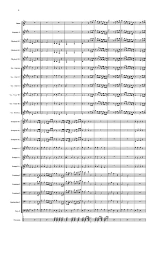 &
&
&
&
&
&
&
&
&
&
&
&
&
&
&
&
&
?
?
?
?
?
÷
#
####
##
#
##
#
###
##
#
####
##
##
##
#
###
##
##
###
##
#
##
#
####
##
##
####
#
#
#
#
####
Flauta
Requinta Eb
Clarinete Bb 1
Clarinete Bb 2
Clarinete Bb 3
Sax - Soprano
Sax - Alto Eb 1
Sax - Alto Eb 2
Sax - Tenor Bb 1
Sax - Tenor Bb 2
Sax - Baritono
Trompete Bb 1
Trompete Bb 2
Trompete Bb 3
Trompa Eb 1
Trompa Eb 2
Trompa Eb 3
Trombone 1
Trombone 2
Trombone 3
Bombardino C
Tuba Eb
Percussão
61
∑
∑
œ œ œ
Œ
œ œ œ Œ
œ œ œ
Œ
œ œ
œ
Œ
œ œ œ
Œ
œ œ œ Œ
œ œ œ Œ
œ œ œ Œ
œ
œ œ Œ
61
˙ Œ .œ œ
˙ Œ .œ œ
˙ Œ .œ œ
œ œ œ Œ
œ œ œ Œ
œ œ œ Œ
˙ Œ .œ œ
˙ Œ
.œ œ
˙ Œ .œ œ
˙ Œ .œ œ
œ œ œ œ
61
‘
∑
∑
˙ ˙
˙ ˙
˙ ˙
˙ ˙
˙ ˙
˙ ˙
˙ ˙
˙ ˙
˙ ˙
œ œ
.œ œ .œ œ
œ œ
.œ œ .œ œ
œ œ
.œ œ .œ œ
œ œ œ œ
œ œ œ œ
œ œ œ œ
œ œ
.œ œ .œ œ
œ œ .œ œ .œ œ
œ œ .œ œ .œ œ
œ œ .œ œ .œ œ
œ œ œ œ
‘
∑
∑
œ œ œ
Œ
œ œ œ
Œ
œ œ œ
Œ
œ œ œ Œ
œ œ œ
Œ
œ œ œ Œ
œ œ œ
Œ
œ œ œ Œ
œ œ œ
Œ
œ œ Œ .œ œ
œ œ Œ .œ œ
œ œ Œ .œ œ
œ œ œ Œ
œ œ œ Œ
œ œ œ Œ
œ œ
Œ .œ œ
œ œ Œ .œ œ
œ œ Œ .œ œ
œ œ
Œ .œ œ
œ œ œ Œ
∉ ∉ ∉ ∉
∉∉ ∉∉ ∉∉ ∉∉
∑
∑
˙ ˙
˙ ˙
˙ ˙
˙ ˙
˙ ˙
˙# ˙
˙ ˙
˙ ˙
˙ ˙
.œ œ# œ .œ œ .œ œ
.œ œ# œ .œ œ .œ œ
.œ œ# œ .œ œ .œ œ
œ œ œ œ
œ# œ œ œ
œ œ œ œ
.œ œ# œ .œ œ .œ œ
.œ œ# œ .œ œ .œ œ
.œ œ# œ .œ œ .œ œ
.œ œ# œ .œ œ .œ œ
œ œ œ œ
∉ ∉ ∉ ∉
∉∉ ∉∉ ∉∉ ∉∉
Ó Œ
.œ œ
Ó Œ
.œ œ
œ
Œ Œ
.œ œ
œ
Œ Œ .œ œ
œ
Œ Œ .œ œ
œ Œ Œ .œ œ
œ Œ Œ
.œ œ
œ Œ Œ
.œ œ
œ Œ Œ .œ œ
œ Œ Œ .œ œ
œ
Œ Œ
.œ œ
œ œ œ Œ
œ œ œ Œ
œ œ œ Œ
œ œ œ Œ
œ œ œ Œ
œ œ œ Œ
œ œ œ
Œ
œ œ œ
Œ
œ œ œ
Œ
œ œ œ Œ
œ œ œ Œ
∉ .∉∉∉ Œ
∉∉ ∉∉ ∉∉ Œ
œ .œ œ .œ œ .œ œ
œ .œ œ .œ œ .œ œ
œ .œ œ .œ œ .œ œ
œ .œ œ .œ œ .œ œ
œ .œ œ .œ œ .œ œ
œ .œ œ .œ œ .œ œ
œ .œ œ .œ œ .œ œ
œ .œ œ .œ œ .œ œ
œ .œ œ .œ œ .œ œ
œ .œ œ .œ œ .œ œ
œ .œ œ .œ œ .œ œ
∑
∑
∑
œ œ œ œ
œ œ œ œ
œ œ œ œ
˙ ˙
˙ ˙
˙ ˙
˙ ˙
œ œ œ œ
∉ .∉∉∉ .∉∉
∉∉ ∉∉ ∉∉ ∉∉
˙
‰. R
œ .œ œ
˙
‰. R
œ .œ œ
˙
‰. R
œ .œ œ
˙ ‰.
R
œ .œ œ
˙ ‰.
R
œ .œ œ
˙ ‰.
R
œ .œ œ
˙
‰. R
œ .œ œ
˙
‰. R
œ .œ œ
˙ ‰.
R
œ .œ œ
˙ ‰.
R
œ .œ œ
˙
‰. R
œ .œ œ
∑
∑
∑
∑
∑
∑
œ œ œ
Œ
œ œ œ Œ
œ œ œ Œ
œ œ œ Œ
œ œ œ Œ
‘
œ .œ œ .œ œ .œ œ
œ .œ œ .œ œ .œ œ
œ .œ œ .œ œ .œ œ
œ .œ œ .œ œ .œ œ
œ .œ œ .œ œ .œ œ
œ .œ œ .œ œ .œ œ
œ .œ œ .œ œ .œ œ
œ .œ œ .œ œ .œ œ
œ .œ œ .œ œ .œ œ
œ .œ œ .œ œ .œ œ
œ .œ œ .œ œ .œ œ
∑
∑
∑
∑
∑
∑
˙ ˙
˙ ˙
˙ ˙
˙ ˙
œ œ œ œ
‘
˙ œ
.œ œ
˙ œ
.œ œ
˙ œ .œ œ
˙ œ
.œ œ
˙ œ
.œ œ
˙ œ
.œ œ
˙ œ
.œ œ
˙ œ
.œ œ
˙ œ
.œ œ
˙ œ
.œ œ
˙ œ
.œ œ
œ œ œ Œ
œ œ œ Œ
œ œ œ Œ
œ œ œ Œ
œ œ œ Œ
œ œ œ Œ
∑
∑
∑
∑
œ œ œ
‘
8
 