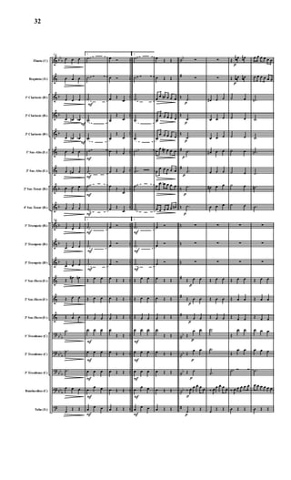 &
&
&
&
&
&
&
&
&
&
&
&
&
&
&
?
?
?
?
?
bb
b
b
b
b
b
b
b
b
b
bb
b
bb
b
bb
b
bb
b
..
..
..
..
..
..
..
..
..
..
..
..
..
..
..
..
..
..
..
..
nbb
#
n
n
n
#
#
n
n
n
n
n
#
#
#
nbb
nbb
nbb
nbb
#
Flauta (C)
Requinta (Eb)
1º Clarinete (Bb)
2º Clarinete (Bb)
3º Clarinete (Bb)
1º Sax-Alto (Eb)
3º Sax-Alto (Eb)
2º Sax-Tenor (Bb)
4º Sax-Tenor (Bb)
1º Trompete (Bb)
2º Trompete (Bb)
3º Trompete (Bb)
1º Sax-Horn (Eb)
2º Sax-Horn (Eb)
3º Sax-Horn (Eb)
1º Trombone (C)
2º Trombone (C)
3º Trombone (C)
Bombardino (C)
Tuba (Eb)
235
œ œ œ
œ œ œ
œ œ œ
œ œn œb
œ œn œb
œ œ œ
œ œ# œ
œ œ œ
œ œ œ
235
œ œ œ
œ œ œ
œ œ œ
Œ
œ# œn
Œ œ œ
Œ œ œ
.˙
.˙
.˙
œ œ œ
œ
Œ Œ
1.
.˙
.˙
F
.˙
F
.˙
F
.˙
F
.˙
F
.˙
F
.˙
F
.˙
1.
F
.˙
F
.˙
F
.˙
Œ œ œ
Œ œ œ
Œ œ œ
F
œ œ œ
F
œ œ œ
F
œ œ œ
F
œ
œ œ
F
œ œ œ
œ Ó
œ Ó
œ Œ
œ
œ
Œ
œ
œ
Œ
œ
œ Œ œ
œ Œ œ
œ
Œ
œ
œ Œ
œ
œ Ó
œ Ó
œ Ó
œ Œ Œ
œ Œ Œ
œ Œ Œ
œ
Œ Œ
œ Œ Œ
œ Œ Œ
œ Œ Œ
œ Œ Œ
2.
.˙
.˙
.˙
.˙
.˙
.˙
.˙
.˙
.˙
2.
F
.˙
F
.˙
F
.˙
Œ œ œ
Œ œ œ
Œ œ œ
F
œ œ œ
F
œ œ œ
F
œ œ œ
F
œ
œ œ
F
œ œ œ
œ Œ Œ
œ Œ Œ
œ œ œn œ œ œ
œ
œ œ œ œ œ
œ
œ œ œ œ œ
œ
œ œ# œ œ œ
œ
œ œ œ œ œ
œ
œ œn œ œ œ
œ œ œ œ œ œn
œ Ó
œ Ó
œ Ó
œ Œ Œ
œ Œ Œ
œ Œ Œ
œ
Œ Œ
œ Œ Œ
œ Œ Œ
œ Œ Œ
œ Œ Œ
∑
∑
p
.˙
p
.˙
p
.˙
p
.˙
p
.˙
p
.˙
p
.˙
∑
∑
∑
Œ
p
œ œ
Œ
p
œ œ
Œ
p
œ œ
Œ
p
œ œ
Œ
p
œ œ
Œ
p
˙
p
‰ J
œ œ œ œ œ
p
œ
Œ Œ
∑
∑
œ# œ œ
œ œ œ
œ œ œ
œ# œ œ
œ œ œ
œ# œ œ
œ œ œ
∑
∑
∑
Œ œ œ
Œ œ œ
Œ œ œ
.˙
.˙
.˙
‰ J
œ œ œ œ œ
œ
Œ Œ
Œ
j
œ
p
œ j
œ œ
Œ j
œ
p
œ j
œ œ
˙ œ
˙ œ
˙ œ
˙ œ
˙ œ
˙ œ
˙ œ
∑
∑
∑
Œ œ œ
Œ œ œ
Œ œ œ
Œ
œ œ
Œ
œ œ
.˙
‰ J
œ œ œ œ œ
œ Œ Œ
œ œ œ œ œ œ
œ œ œ œ œ œ
.˙n
.˙
.˙
.˙n
.˙
.˙n
.˙
∑
∑
∑
Œ œ œ
Œ œ œ
Œ œ œ
œ œ œ
œ œ œ
.˙
œ œ œ œ œ œ
œ Œ Œ
32
 