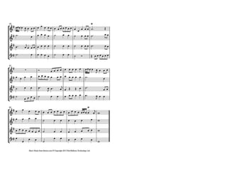 Rondeau   quarteto de flautas doce