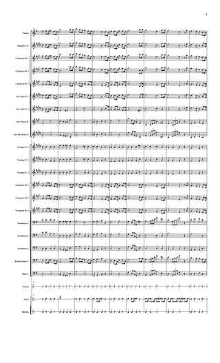 &
&
&
&
&
&
&
&
&
&
&
&
&
&
&
?
?
?
?
?
÷
÷
÷
#
####
##
#
##
#
###
##
##
####
##
#
##
##
####
##
##
####
##
#
##
#
###
#
#
#
#
#
Flauta
Requinta Eb
Clarinete Bb 1
Clarinete Bb 2
Clarinete Bb 3
Sax-Alto Eb 1
Sax-Alto Eb 2
Sax-Tenor Bb
Sax-Barítono Eb
Trompa Eb 1
Trompa Eb 2
Trompa Eb 3
Trompete Bb 1
Trompete Bb 2
Trompete Bb 3
Trombone 1
Trombone 2
Trombone 3
Bombardino C
Tuba C
Pratos
Tarol
Bombo
16
œ .œ œœ .œ œ
œ .œ œœ .œ œ
œ .œ œœ .œ œ
œ .œ œœ .œ œ
œ .œ œœ .œ œ
œ .œ œœ .œ œ
œ .œ œœ .œ œ
˙
˙
˙ ˙
16
œ œ œ œ
œ œ œ œ
œ œ œ œ
œ .œ œœ .œ œ
œ .œ œœ .œ œ
œ .œ œœ .œ œ
œ œ œ œ
œ œ œ œ
œ œ œ œ
œ .œ œœ .œ œ
˙ ˙
16
y Œ y Œ
16
Œ œ Œ œ
œ Œ œ Œ
.˙ .œ œ
.˙ .œ œ
.˙ .œ œ
.˙
.œ œ
.˙
.œ œ
.˙
.œ œ
˙ ˙#
œ œ œ#
œ
œ œ œ# œ
œ œ œ# œ
œ œ œ œ
œ œ œ œ
.˙ .œ œ
.˙ .œ œ
.˙ .œ œ
œ œ œ# œ
œ œ œ œ
œ œ œ#
œ
.˙
.œ œ
œ œ œ#
œ
y y y y
˙æ
œ œ œ œ
œ .œ œ œ .œ œ
œ .œ œ œ .œ œ
œ .œ œ œ .œ œ
œ .œ œ œ .œ œ
œ .œ œ œ .œ œ
œ .œ œ œ .œ œ
˙
˙n
˙ ˙
˙ ˙
˙
œn œ
˙ œn œ
˙ œ œ
œ .œ œ œ .œ œ
œ .œ œ œ .œ œ
œ .œ œ œ .œ œ
˙ ˙b
œ œ
œ œ
œ œ
œ œ
œ .œ œ œ .œ œ
˙
˙
y Œ y Œ
Œ œ Œ œ
œ Œ œ Œ
˙ œ .œ œ
˙ œ .œ œ
˙ œ .œ œ
˙ œ .œ œ
˙ œ .œ œ
˙ œ .œ œ
˙ œ .œ œ
œ œ œ Œ
œ œ œ Œ
œ œ œ Œ
œ œ œ Œ
œ œ œ Œ
˙ œ .œ œ
˙ œ .œ œ
˙ œ .œ œ
œ œ œ
Œ
œ œ œ
Œ
œ œ œ Œ
œ œ œ
Œ
œ œ œ Œ
y y y Œ
œ .œ œœ Œ
œ œ œ Œ
œ .œ œ œ .œ œ
œ .œ œ œ .œ œ
œ .œ œ œ .œ œ
œ .œ œ œ .œ œ
œ .œ œ œ .œ œ
œ .œ œ œ .œ œ
œ .œ œ œ .œ œ
˙ ˙
˙ ˙
œ œ œ œ
œ œ œ œ
œ œ œ œ
œ .œ œ œ .œ œ
œ .œ œ œ .œ œ
œ .œ œ œ .œ œ
˙ ˙
˙ ˙
˙ ˙
œ .œ œ œ .œ œ
˙ ˙
y Œ y Œ
Œ œ Œ œ
œ Œ œ Œ
.˙ .œ œ
.˙ .œ œ
.˙ .œ œ
.˙
.œ œ
.˙
.œ œ
.˙
.œ œ
.˙ œ#
œ .œ œœ œ
œ .œ œœ œ
œ œ œ œ#
œ œ œ œ
œ œ œ œ
.˙ .œ œ
.˙ .œ œ
.˙ .œ œ
œ .œ œœ
œ#
œ .œ œœ
œ
œ .œ œœ
œ
.˙ .œ œ
œ .œ œœ
œ
y y y Œ
œ .œ œœ Œ
œ œ œ Œ
˙ œ .œ œ
˙ œ .œ œ
˙ œ .œ œ
˙ œ .œ œ
˙ œ .œ œ
˙ œ .œ œ
˙ œ œ
œ
3
œ œ œ œ œn
œ
3
œ œ œ œ
œn
œ œ œ œ
œ œ œ œ
œ œ œ œ
˙ œ .œ œ
˙ œ
.œ œ
˙ œ .œ œ
œ
3
œ œ œ œ œb
˙ œ œ
˙ œ œ
œ
3
œ œ œ œ œb
œ
3
œ œ œ œ œb
y y Y
.œ œ .œ œ 3
œ œ œ .œ œ
œ œ ˙
˙ œ ‰ J
œ
˙ œ ‰ J
œ
˙ œ ‰ J
œ
˙ œ ‰ J
œ
˙ œ
‰
j
œ
˙ œ ‰ J
œ
˙ œ ‰ J
œ
œ
3
œ œ œ œ Œ
œ
3
œ œ œ œ Œ
œ œ œ Œ
œ œ œ Œ
œ œ œ Œ
˙ œ
‰ j
œ
˙ œ ‰
j
œ
˙ œ
‰
j
œ
œ
3
œ œ œ œ
Œ
.˙
Œ
œ œ œ Œ
œ
3
œ œ œ œ
Œ
œ
3
œ œ œ œ Œ
y y Y
.œ œ .œ œ 3
œ œœ .œ œ
œ œ ˙
.œ
J
œ œ .œ œ
.œ
J
œ œ .œ œ
.œ
J
œ œ .œ œ
.œ
J
œ œ .œ œ
.œ j
œ œ .œ œ
.œ
J
œ œ .œ œ
.œ
J
œ œ .œ œ
œ œ œ œ
œ œ œ œ
˙ œ Œ
˙ œ Œ
˙ œ Œ
.œ j
œ œ .œ œ
.œ
j
œ œ .œ œ
.œ j
œ œ .œ œ
œ œ œ œ
.˙
œ
œ œ œ œ
.œ
J
œ œ .œ œ
œ œ œ œ
y Œ y Œ
Œ œ Œ œ
œ Œ œ Œ
3
 