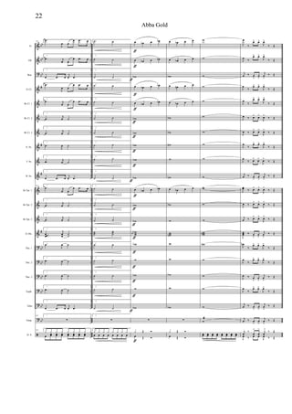 &
&
?
&
&
&
&
&
&
&
&
&
&
&
?
?
?
?
?
?
ã
bb
bb
bb
#
#
#
#
bb
bb
bb
bb
bb
bb
..
..
..
..
..
..
..
..
..
..
..
..
..
..
..
..
..
..
..
..
..
Fl.
Ob.
Bsn.
Eb Cl.
Bb Cl. 1
Bb Cl. 2
Bb Cl. 3
A. Sx.
T. Sx.
B. Sx.
Bb Tpt. 1
Bb Tpt. 2
Bb Tpt. 3
Eb Hn.
Tbn. 1
Tbn. 2
Tbn. 3
Euph.
Tuba
Timp.
D. S.
167 1
.œ
J
œ œ
œ .œ œ
1
.œ j
œ œ
œ .œ œ
1
œ .œ œ
j
œ. .œ
1.œ
J
œ œ
œ .œ œ
1
.œ j
œ œ
œ .œ œ
1
.œ
j
œ ˙
1
.œ
j
œ ˙
1
.œ
J
œ ˙
1
.œ
j
œ ˙
1
œ .œ œ
j
œ. .œ
167 1
.œ j
œ œ
œ .œ œ
1
.œ
j
œ ˙
1
.œ
j
œ ˙
1
...
œœœ
j
œ
œ
˙
˙
1.œ
J
œ ˙
1
.œ
J
œ ˙
1
.œ
J
œ ˙
1
.œ
J
œ ˙
1
œ .œ œ
j
œ. .œ
167 1
∑
167 1
œ œœ œœ œœ œœ œœ œœ œœ
y y y y y y y y
2˙ ˙
2
˙ ˙
2
˙ ˙
2˙ ˙
2
˙ ˙
2
˙ ˙
2
˙ ˙
2
˙ ˙
2
˙ ˙
2
˙ ˙
2
˙ ˙
2
˙ ˙
2
˙ ˙
2
˙˙˙
˙˙˙
2
˙ ˙
2
˙ ˙
2
˙ ˙
2
˙ ˙
2
˙ ˙
2
∑
2
œ œ œ œ œ œ œ œ
y y y y y y y y
œ
ƒ
œb œ œb
œ
ƒ
œb œ œb
wb
ƒ
œ
ƒ
œb œ œb
œ
ƒ
œb œ œb
wb
ƒ
wb
ƒ
wb
ƒ
wb
ƒ
wb
ƒ
œ
ƒ
œb œ œb
wb
ƒ
wb
ƒ
www
bb
ƒ
wb
ƒ
w
ƒ
wb
ƒ
w
ƒ
wb
ƒ
∑
œ
Œ Óy
ƒ
Œ Ó
œ œb œ œ
œ œb œ œ
wb
œ œn œ œ
œ œb œ œ
wb
wb
wn
w
wn
œ œb œ œ
wb
w
wwwn
w
w
wb
w
wb
∑
œ
Œ Óy
Œ Ó
w
w
w
w
w
w
w
w
w
w
ww
w
w
wwwn
wn
w
w
w
w
wæ
œœ œœ œœ œœ œœ œœ œœ œœ
J
œ
‰
œ> œ>
J
œ>
‰ Œ
J
œ ‰
œ> œ>
J
œ>
‰ Œ
j
œ ‰ œ
>
œ
>
j
œ
>
‰ Œ
J
œ
‰
œ> œ>
J
œ>
‰ Œ
J
œ
‰
œ> œ>
J
œ>
‰ Œ
J
œ ‰ œ> œ>
J
œ>
‰ Œ
J
œ ‰ œ> œ>
J
œ>
‰ Œ
J
œ
‰
œ> œ>
J
œ>
‰ Œ
J
œ
‰ œ> œ>
J
œ>
‰ Œ
j
œ ‰ œ
>
œ
>
j
œ
>
‰ Œ
J
œœ ‰ œ> œ>
J
œ>
‰ Œ
J
œ ‰ œ> œ>
J
œ>
‰ Œ
j
œ ‰ œ> œ>
J
œ>
‰ Œ
J
œœœ ‰ œ
>
œ
>
j
œ
>
‰ Œ
J
œn
‰
œ> œ>
J
œ>
‰ Œ
J
œ
‰
œ> œ>
J
œ>
‰ Œ
J
œ ‰ œ
>
œ
>
j
œ
>
‰ Œ
J
œ
‰
œ> œ>
J
œ>
‰ Œ
j
œ ‰ œ
>
œ
>
j
œ
>
‰ Œ
j
œ ‰ œ
>
œ
>
j
œ
>
‰ Œ
j
œ
‰
œ œ
j
œ
‰ Œ
J
œ ‰ œ
>
œ
>
J
œ
>
‰ Œ
22
Abba Gold
 