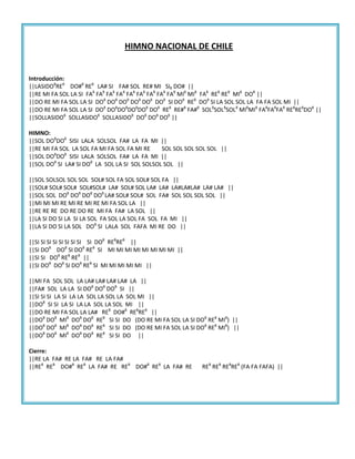 Partitura liras completa