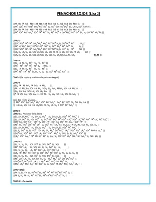 Partitura liras completa