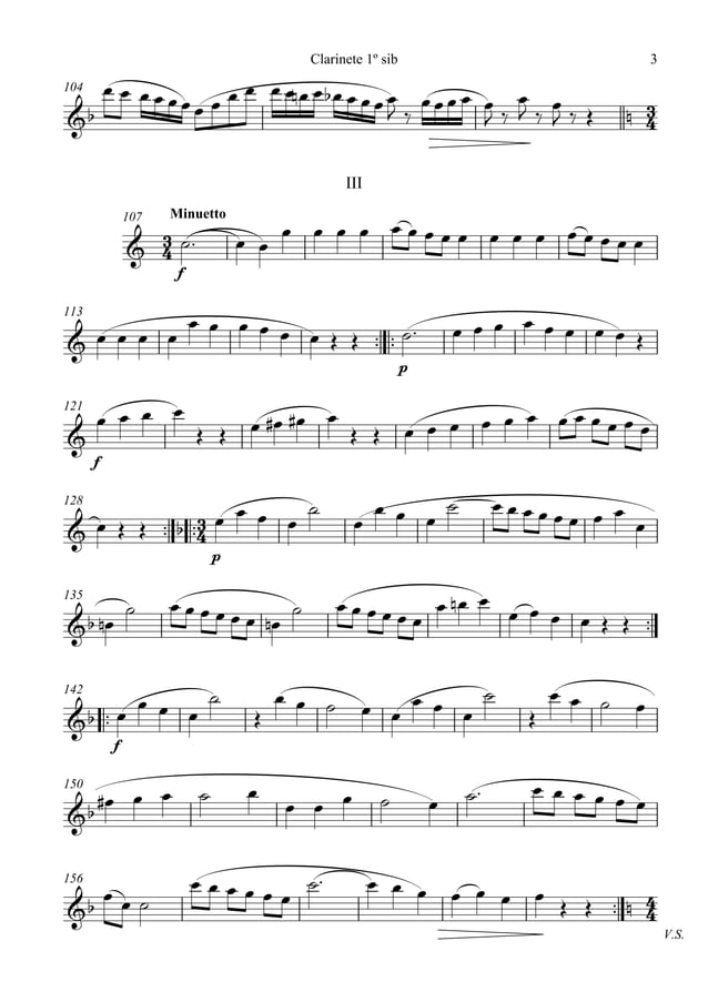 Partituras mozart mozart, w. a divertimento n1