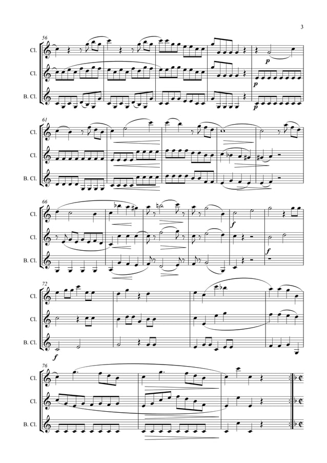 Partituras mozart mozart, w. a divertimento n1