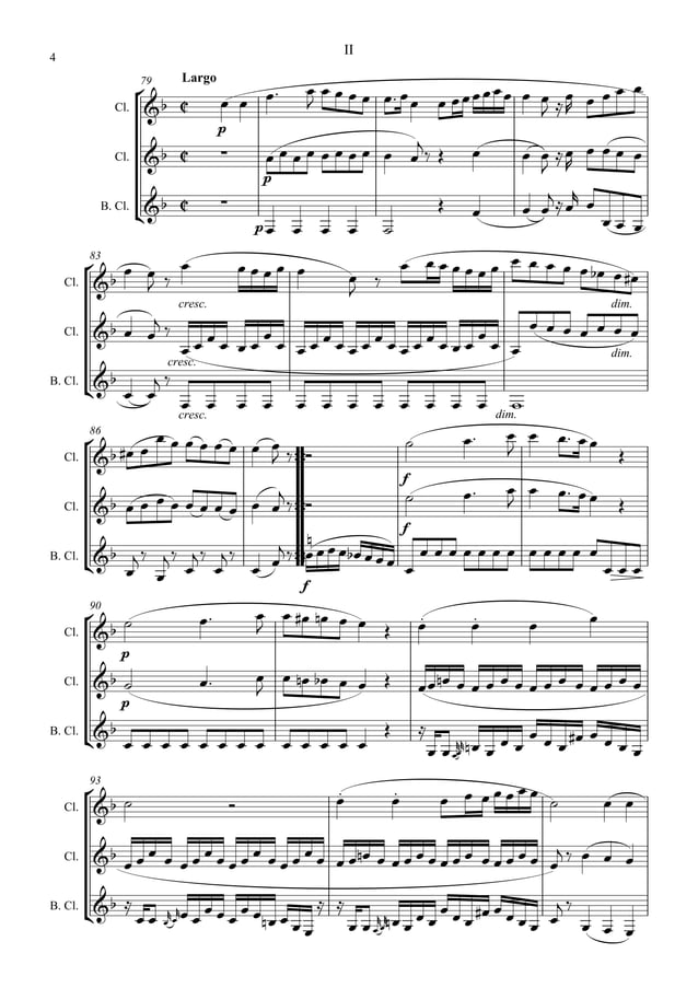 Partituras mozart mozart, w. a divertimento n1