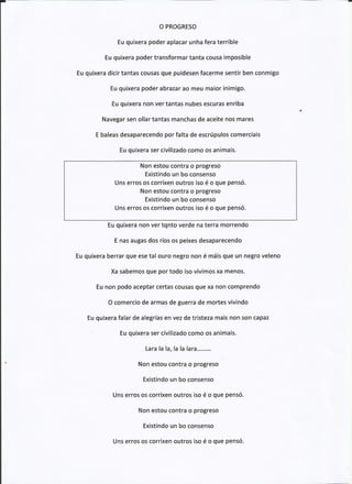 Partituras 3º trimestre