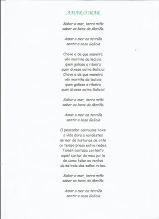 Partituras 3º trimestre