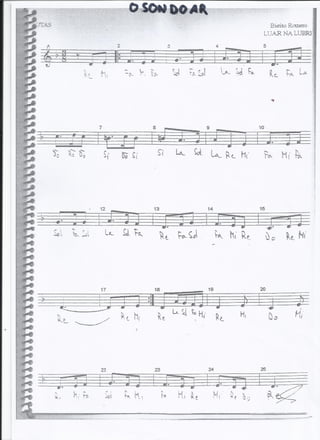 Partituras 3º trimestre