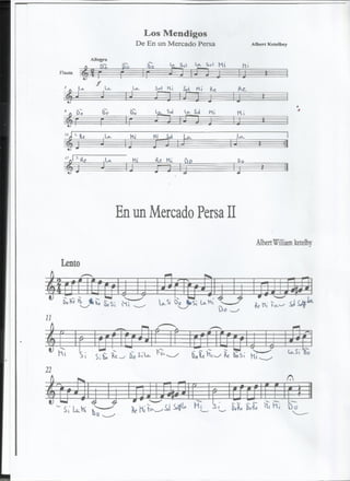 Partituras 3º trimestre