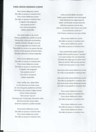 Partituras 3º trimestre