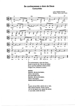 Partituras campanha da_fraternidade_2011