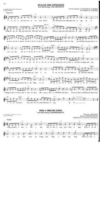 Partituras disney