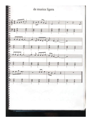 Partituras para todos