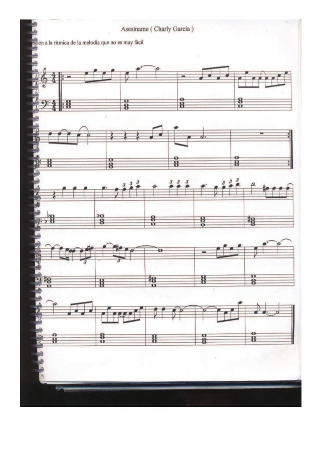 Inconsciente Colectivo Partitura
