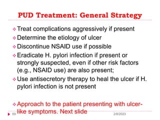 Pud Treatment Algorithm Part IV Gasitrointesitinal disorders pharmacotherapy.pptx