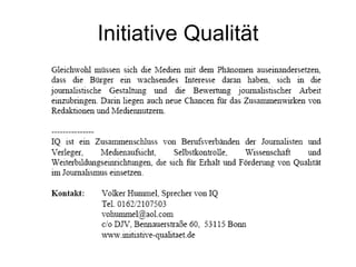 Initiative Qualität 