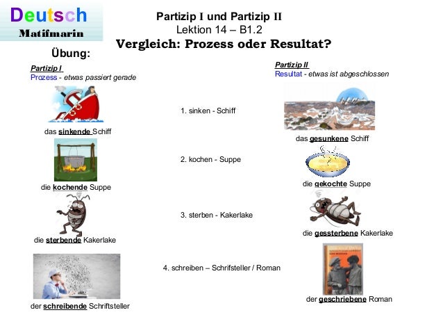 Kennenlernen partizip ii