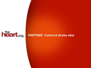 PARTNER Cohort A stroke data
 