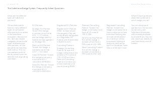 The Salesforce Badge System: Frequently Asked Questions
Registered ISV Partners
Registered ISV Partner:
When companies join
the program, they are
automatically designated
as a Registered ISV
Partner until they exceed
$30,000 in ACV.
Consulting Partners
Strategic Consulting
Partner: To earn this
badge, companies must
achieve a PVS score of
700–1,000 and be a
Platinum Consulting
Partner in a minimum
of two countries, one
country being AMER.
ISV Partners
Strategic ISV Partner:
To earn this badge,
a company must drive
ACV =  $1 million
and be designated by
Salesforce management
as Strategic ISV.
Platinum ISV Partner:
To earn this badge, a
company must drive
ACV =  $1 million.
Gold ISV Partner: To earn
this badge, a company
must drive ACV =
200,000–$999,000.
Silver ISV Partner: To earn
this badge, a company
must drive ACV =
$30,000–$199,000.
Platinum Consulting
Partner: To earn this
badge, a company must
have a PVS score of
700–1,000.
Gold Consulting Partner:
To earn this badge, a
company must have a
PVS score of 450–699.
Silver Consulting Partner:
To earn this badge, a
company must have a
PVS score of 250–449.
Registered Consulting
Partner: To earn this
badge, a company must
have a minimum of one
individual (holding two
or more certifications)
or a minimum of two
individuals (holding at
least one certification
each) in Developer, Sales
Cloud, or Service Cloud.
What if I have questions
about the system and
which badges to use?
You can always post
questions in the Success
Community, and
Salesforce employees
will be readily available
to answer them. You can
also reach out directly to
your Salesforce point of
contact.
What are the different
types of Salesforce
partners?
We are fortunate to
have so many different
types of companies
who want to be involved
in the Salesforce
ecosystem. Because of
this, we have created
categories for particular
types of relationships
with partners, so that
people know how they
work with us. This is a
comprehensive list of
those partners and the
definitions that go along
with them:
Salesforce Partner Branding Guidelines6.3_Appendix C: FAQ
 