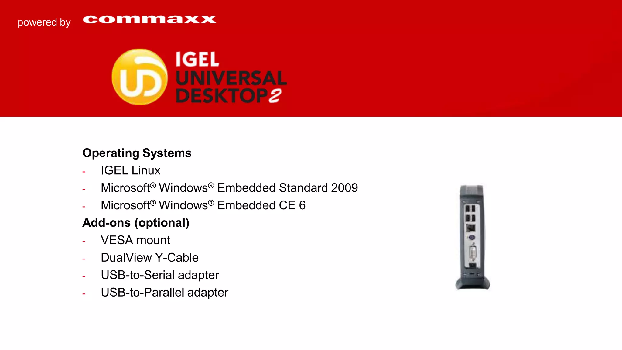 IGEL Universal Desktop