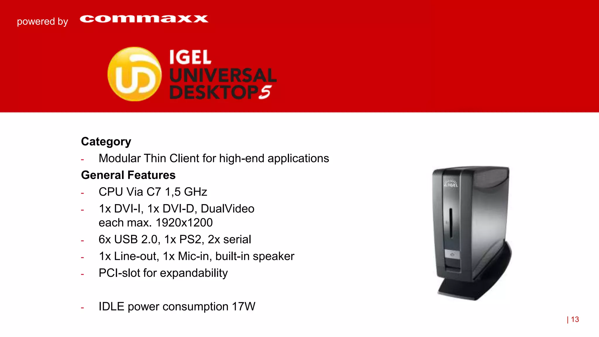 IGEL Universal Desktop