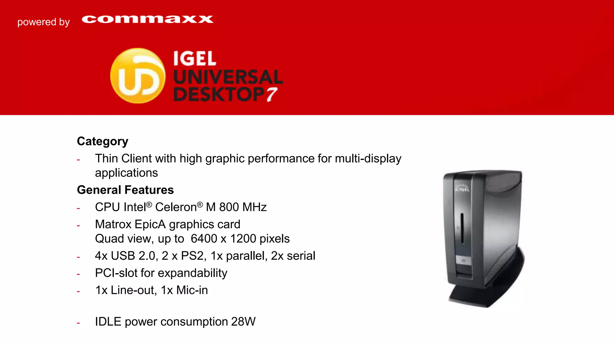 IGEL Universal Desktop