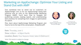 Trailhead for Partners
Fun and easy way to learn to be your best
ISV Partner
Basics
Partner
Community Consulting Partner
Basics
http://p.force.com/trailhead
 