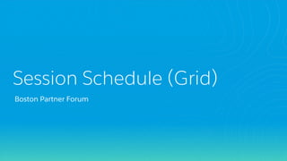 Partner Forum Highlights
 