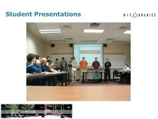 Student Presentations 