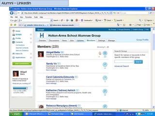 Alumni – LinkedIn
 