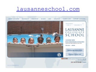 lausanneschool.com
 