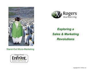 Stand-Out Micro-Marketing Exploring a Sales & Marketing Revolutions 