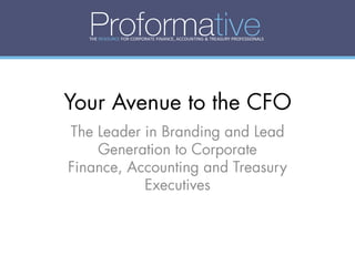 THE RESOURCE FOR CORPORATE FINANCE, ACCOUNTING & TREASURY PROFESSIONALS
 