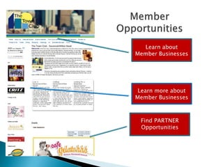 Learn about
Member Businesses
Learn more about
Member Businesses
Find PARTNER
Opportunities
 