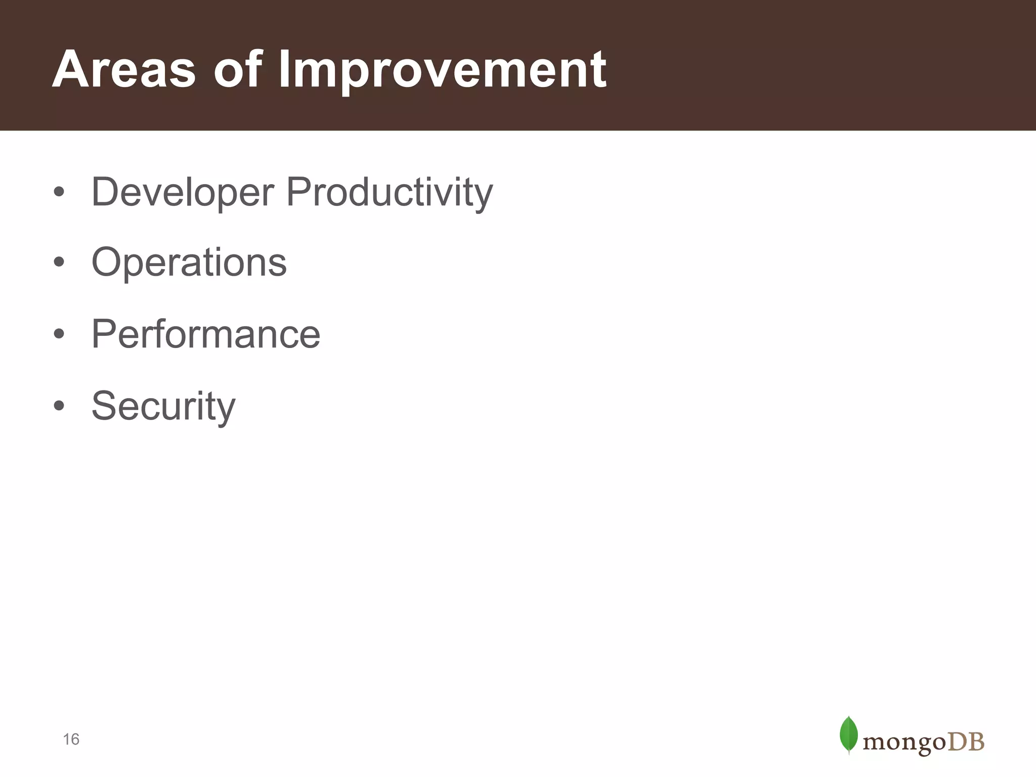 What’s New in MongoDB 2.4

 