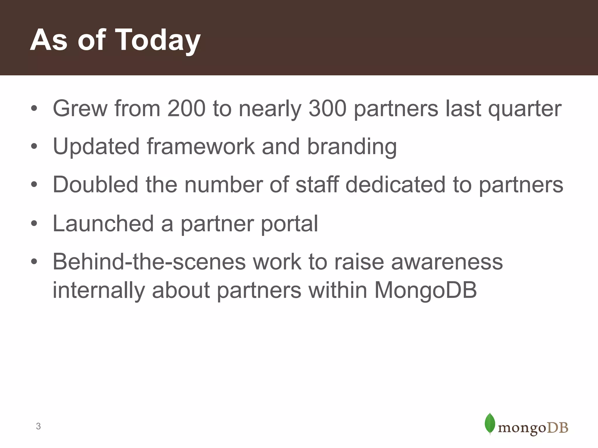 Webinar Logistics
• Adam Kroll (me)
• Kelly Stirman, Director of Product Marketing
• Melia Jones, Event Coordinator

3

 
