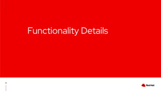 Functionality Details
24
 