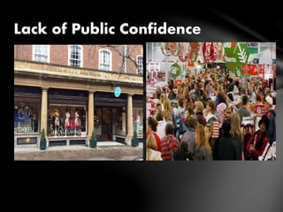 Lack of Public Confidence
 