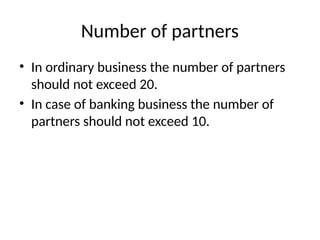 Partnering Numbers PARTNERSHIP what is partnership how to form partnership | PPTX