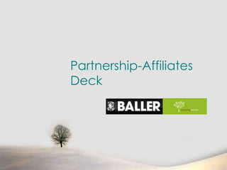 Partnership-Affiliates Deck 