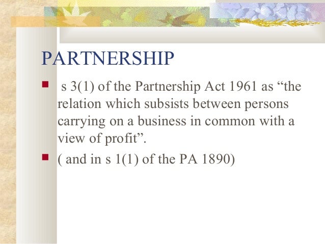 Partnership